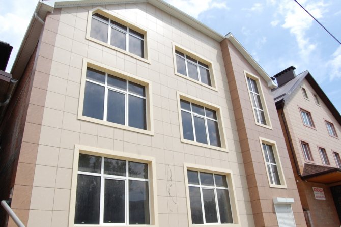 Façade ventilée