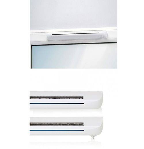 Vannes d'alimentation de ventilation