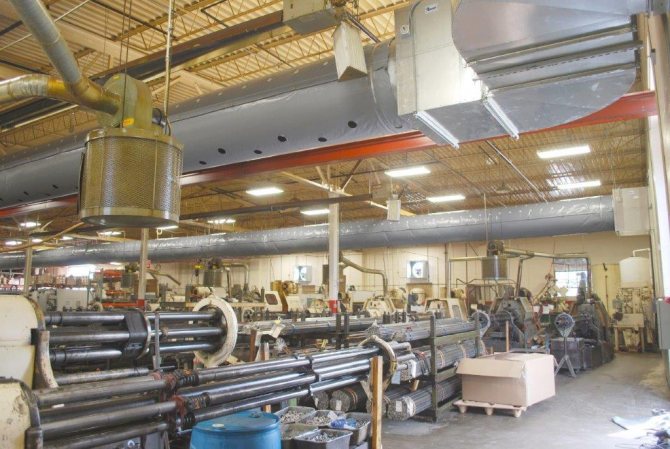 Ventilation industrielle
