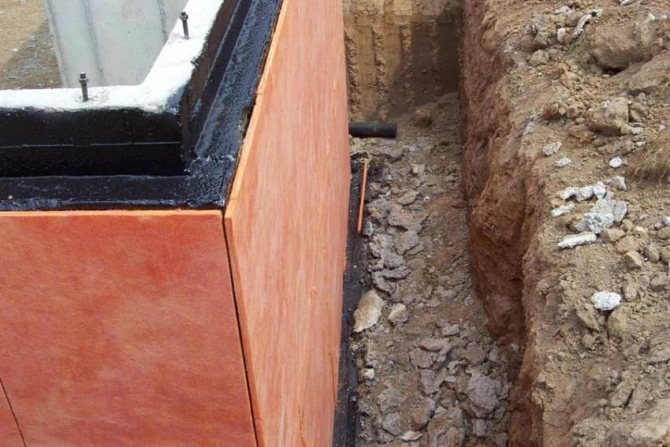 Méthode verticale de réchauffement de la fondation