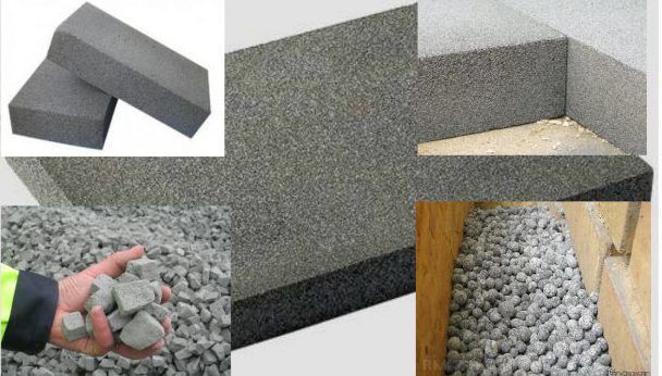 Types de verre mousse