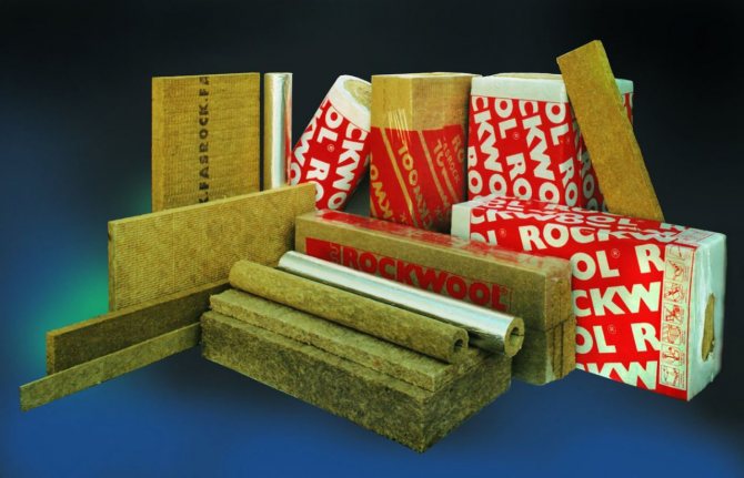 Types d'isolation Rockwool
