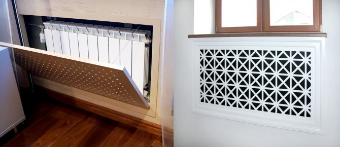 Types de grilles de ventilation