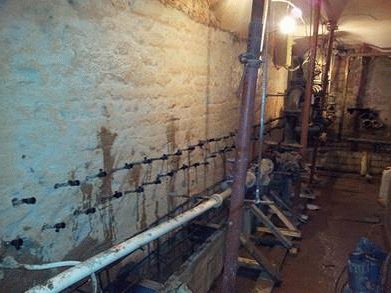 Restaurer les travaux d'imperméabilisation