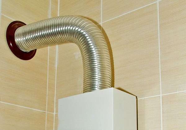 Système d'échappement de la colonne de gaz