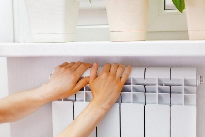 Aérer le système de chauffage de l'appartement